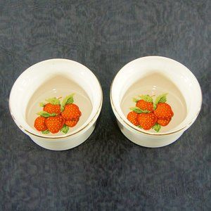 John Wagner & Sons pair of small dipping dish EUC